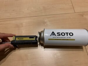 SOTO ガストーチガス補充